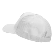 Airborne With Claw Circular Patched Cotton Mesh Cap