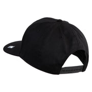 Retired US Air Force Patched Solid Cotton Twill Pro Style Cap - Black OSFM