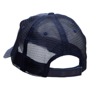 Pastel Seashell Patched Low Profile Special Cotton Mesh Cap