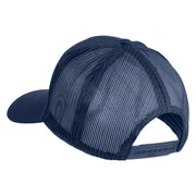 U.S. Naval Station Panama Patched Solid Cotton Twill Mesh Prostyle Cap - Navy OSFM