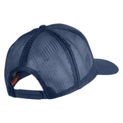 U.S. Naval Station Panama Patched Solid Cotton Twill Mesh Prostyle Cap - Navy OSFM