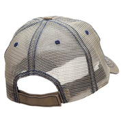 Pastel Seashell Patched Low Profile Special Cotton Mesh Cap