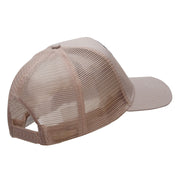 Airborne With Claw Circular Patched Cotton Mesh Cap