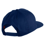 Retired US Air Force Patched Solid Cotton Twill Pro Style Cap - Royal OSFM