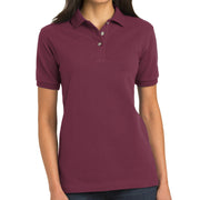 Ladies Port Authority Heavyweight Cotton Pique Polo Shirt