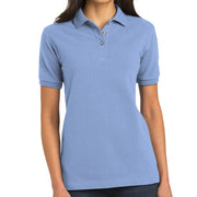 Ladies Port Authority Heavyweight Cotton Pique Polo Shirt