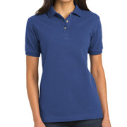 Ladies Port Authority Heavyweight Cotton Pique Polo Shirt