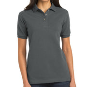 Ladies Port Authority Heavyweight Cotton Pique Polo Shirt