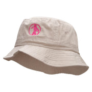 Softball Swing Embroidered Bucket Hat