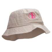 Softball Swing Embroidered Bucket Hat