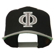 Greek Alphabet PHI Embroidered Cap