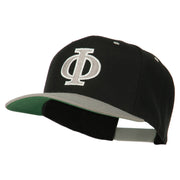 Greek Alphabet PHI Embroidered Cap