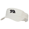 Papa Bear Embroidered Pro Style Cotton Washed Visor