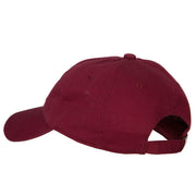 Glitter Happy New Year Embroidered Unstructured Washed Cap