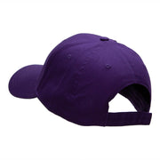 Musical Note Embroidered Low Profile Cap