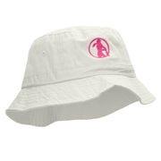 Softball Swing Embroidered Bucket Hat