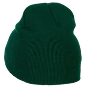 Papa Bear Embroidered Knitted Short Beanie