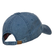 Mali Map Flag Embroidered Washed Cap