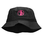 Softball Swing Embroidered Bucket Hat