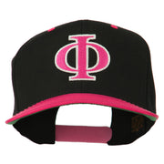 Greek Alphabet PHI Embroidered Cap