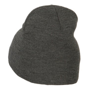 Papa Bear Embroidered Knitted Short Beanie