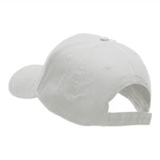 Musical Note Embroidered Low Profile Cap