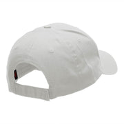 Musical Note Embroidered Low Profile Cap