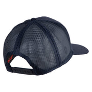 USAF Retired Patched Solid Cotton Twill Mesh Prostyle Cap - Navy OSFM