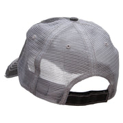 Small Banana Fruit Patched Low Profile Special Cotton Mesh Cap