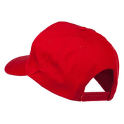 American Flag Patched High Profile Cap