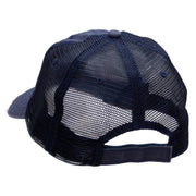 Small Banana Fruit Patched Low Profile Special Cotton Mesh Cap