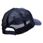 Small Banana Fruit Patched Low Profile Special Cotton Mesh Cap