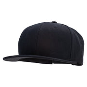 6 Panels Round Bill Cap - Black OSFM