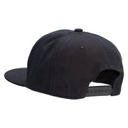 6 Panels Round Bill Cap - Black OSFM