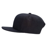 6 Panels Round Bill Cap - Black OSFM