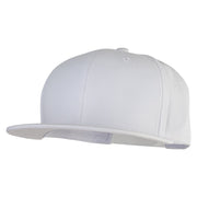 6 Panels Round Bill Cap - White OSFM