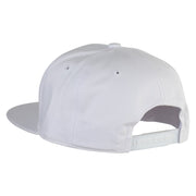 6 Panels Round Bill Cap - White OSFM