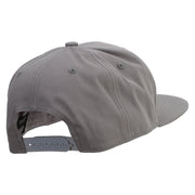 6 Panels Round Bill Cap - Grey OSFM