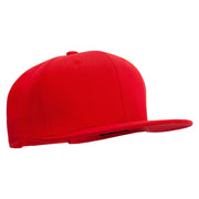 6 Panels Round Bill Cap - Red OSFM