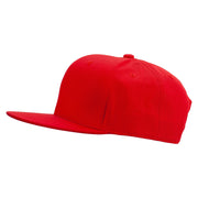 6 Panels Round Bill Cap - Red OSFM