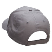 Sky Shark Embroidered Low Profile Cap - Grey OSFM