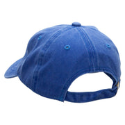 US 20 Embroidered Unstructured Cotton Cap