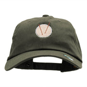 The Snare Drum Embroidered Washed Cap