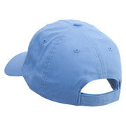 Pure Nurse Sign Embroidered Low Profile Dyed Cotton Twill Cap - Sky-Blue OSFM