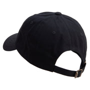 US Warship Unstructured Low Profile 6 panel Cotton Cap - Black OSFM