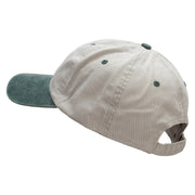 Game Day Embroidered Pigment Dyed Wash Cap - Beige-Green OSFM