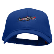 Sky Shark Embroidered Low Profile Cap - Royal OSFM