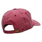 US 20 Embroidered Unstructured Cotton Cap