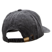 US 20 Embroidered Unstructured Cotton Cap