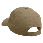 Pure Nurse Sign Embroidered Low Profile Dyed Cotton Twill Cap - Khaki OSFM